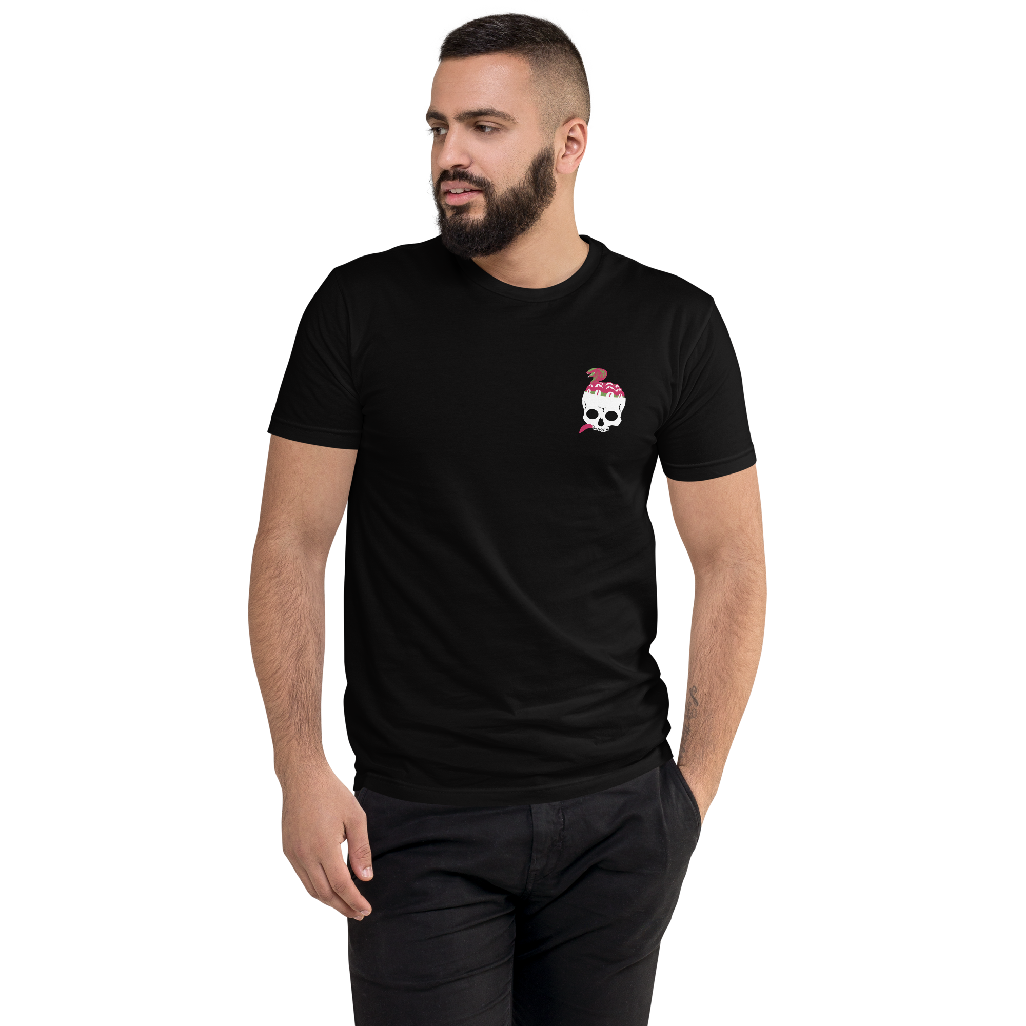 "1OK" Snake Brain Unisex T-Shirt (Black/White/Pink/Green)