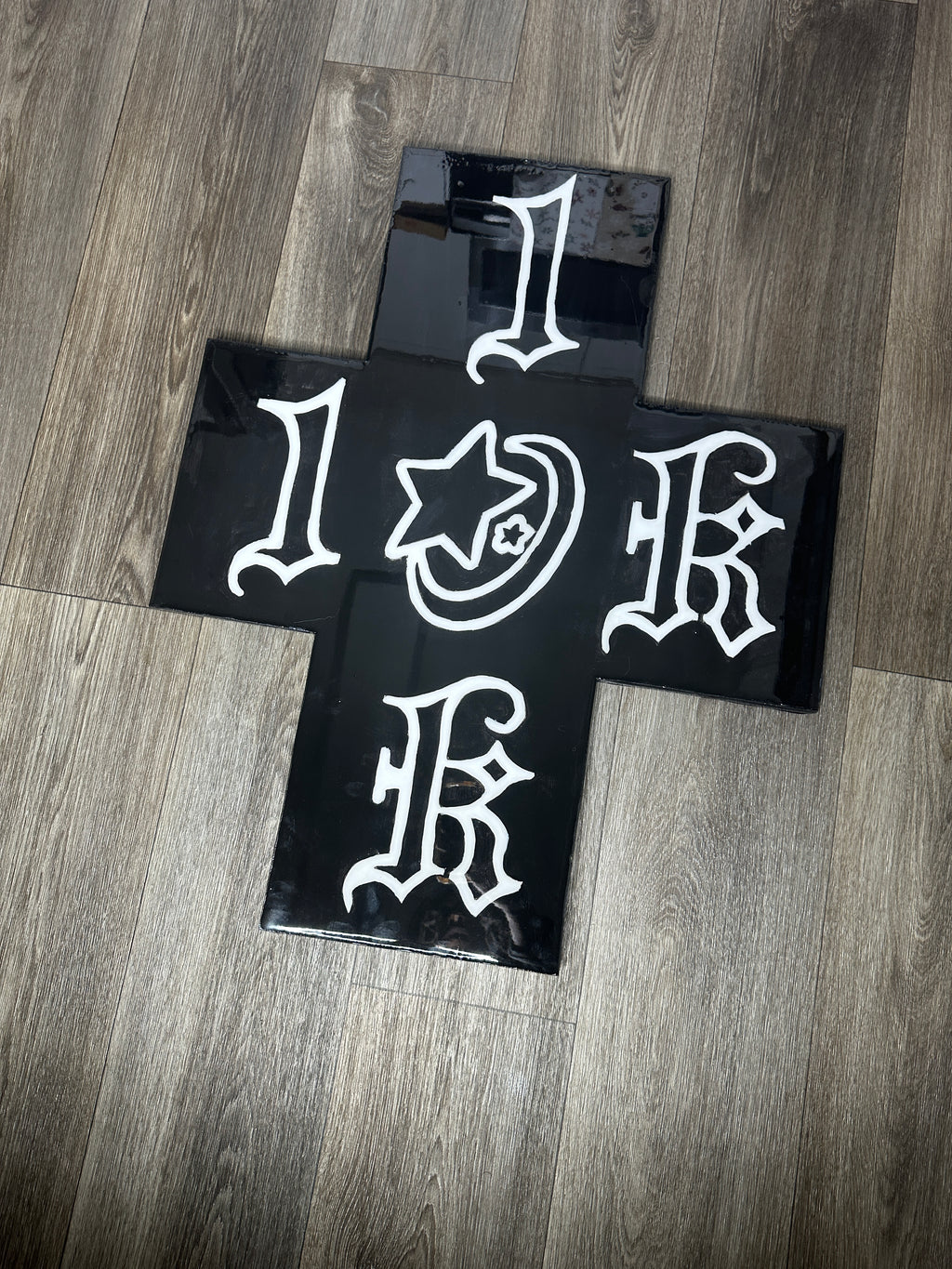 In “1OK” We Trust Wall Art (Black/White)