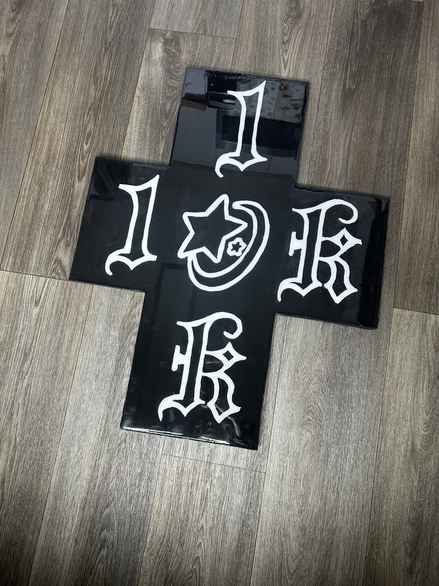In “1OK” We Trust Wall Art (Black/White)