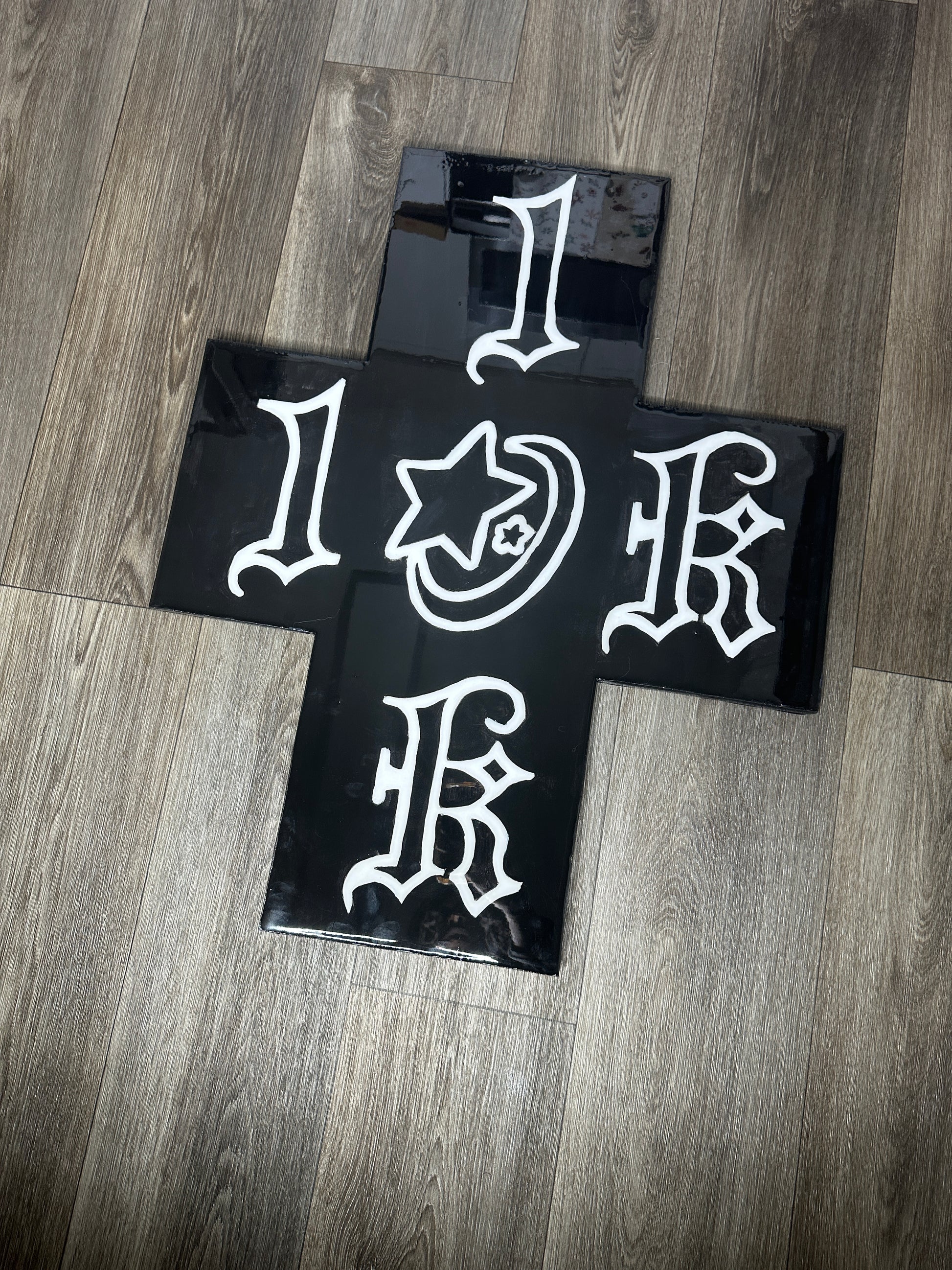 In “1OK” We Trust Wall Art (Black/White)