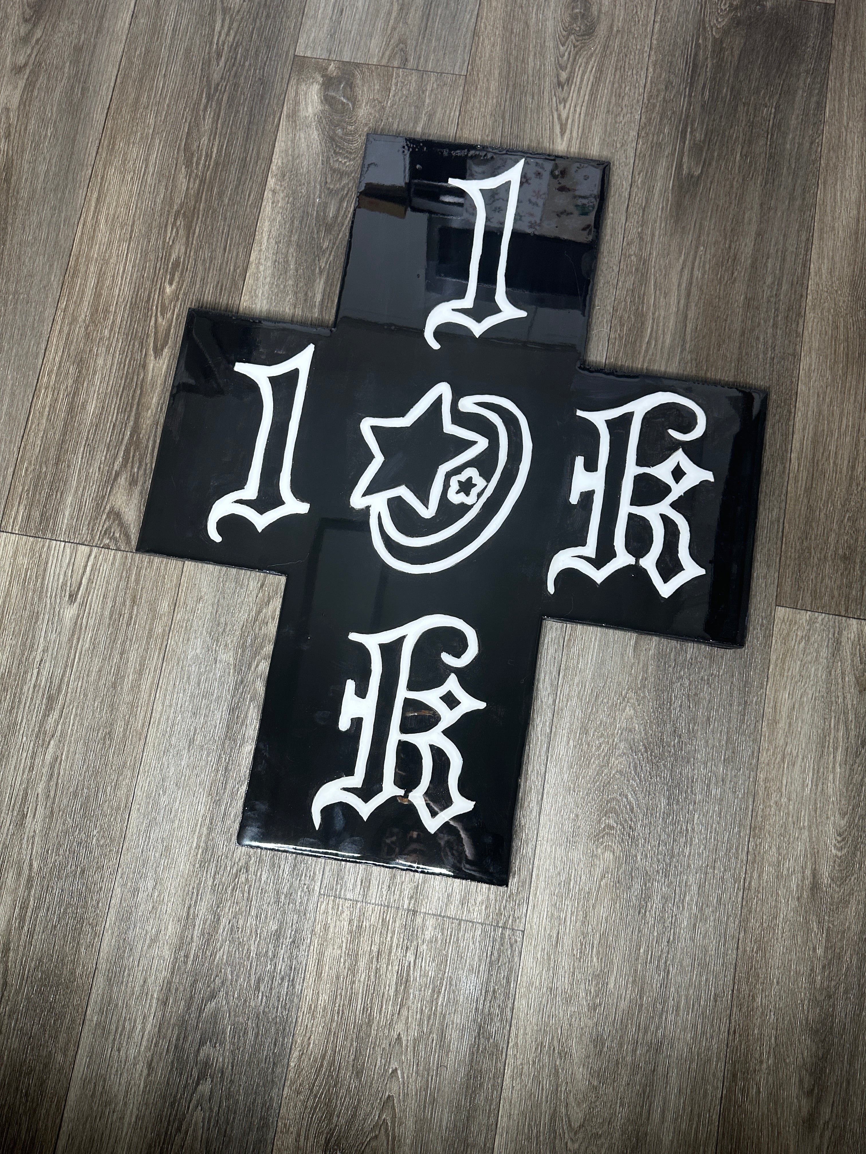 In “1OK” We Trust Wall Art (Black/White)