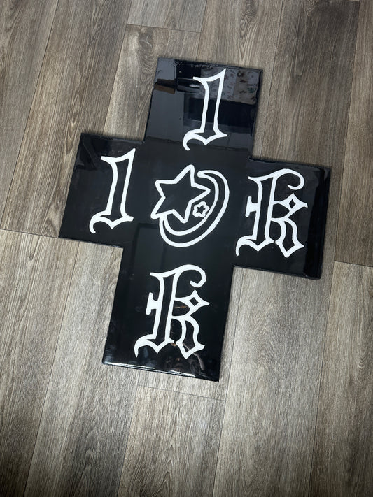 In “1OK” We Trust Wall Art (Black/White)