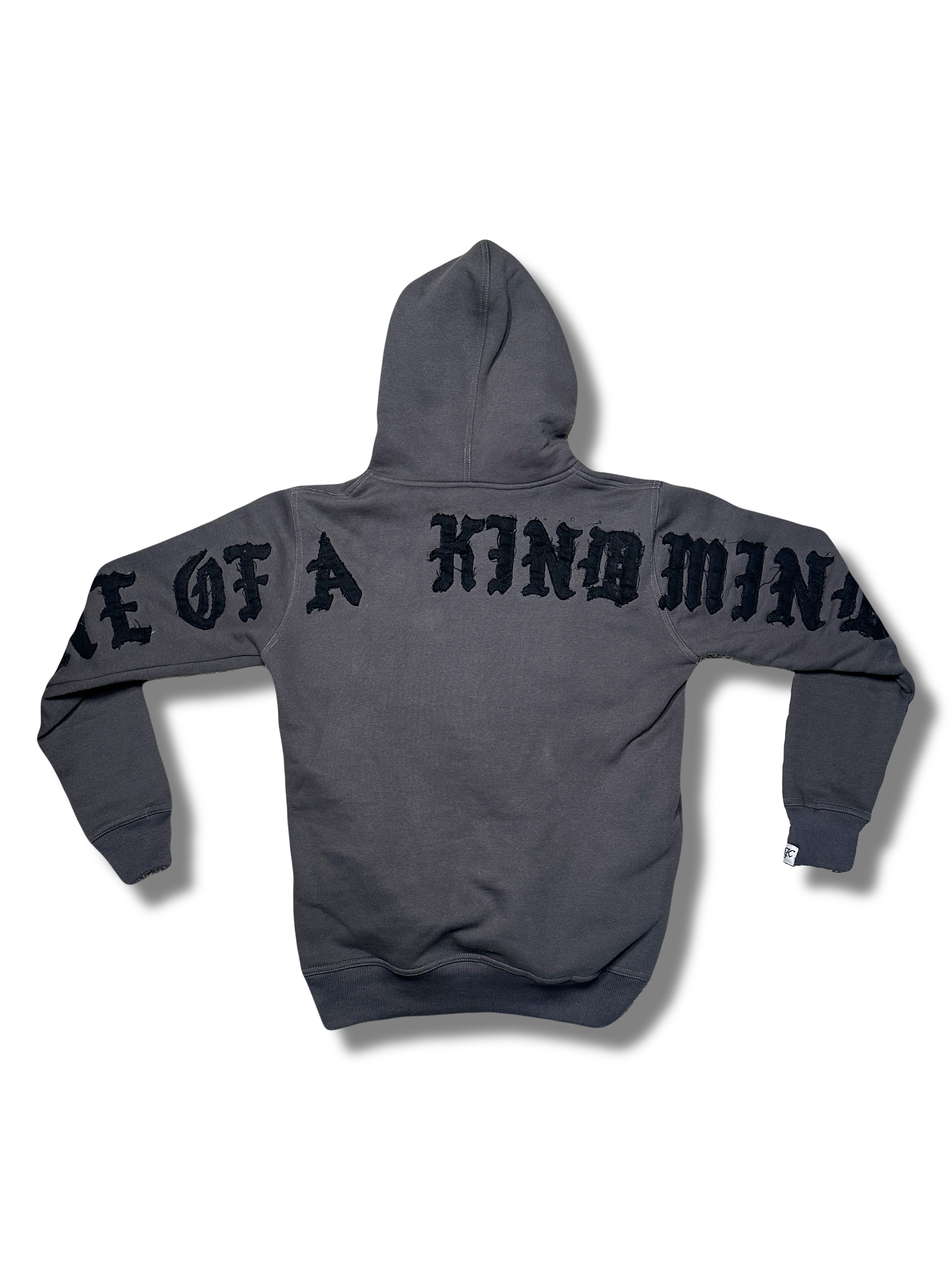 “1OK” Iconic Muse Hoodie (Grey/Black)