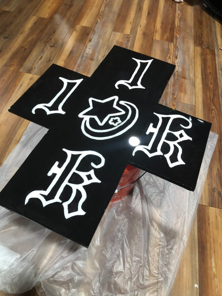 In “1OK” We Trust Wall Art (Black/White)