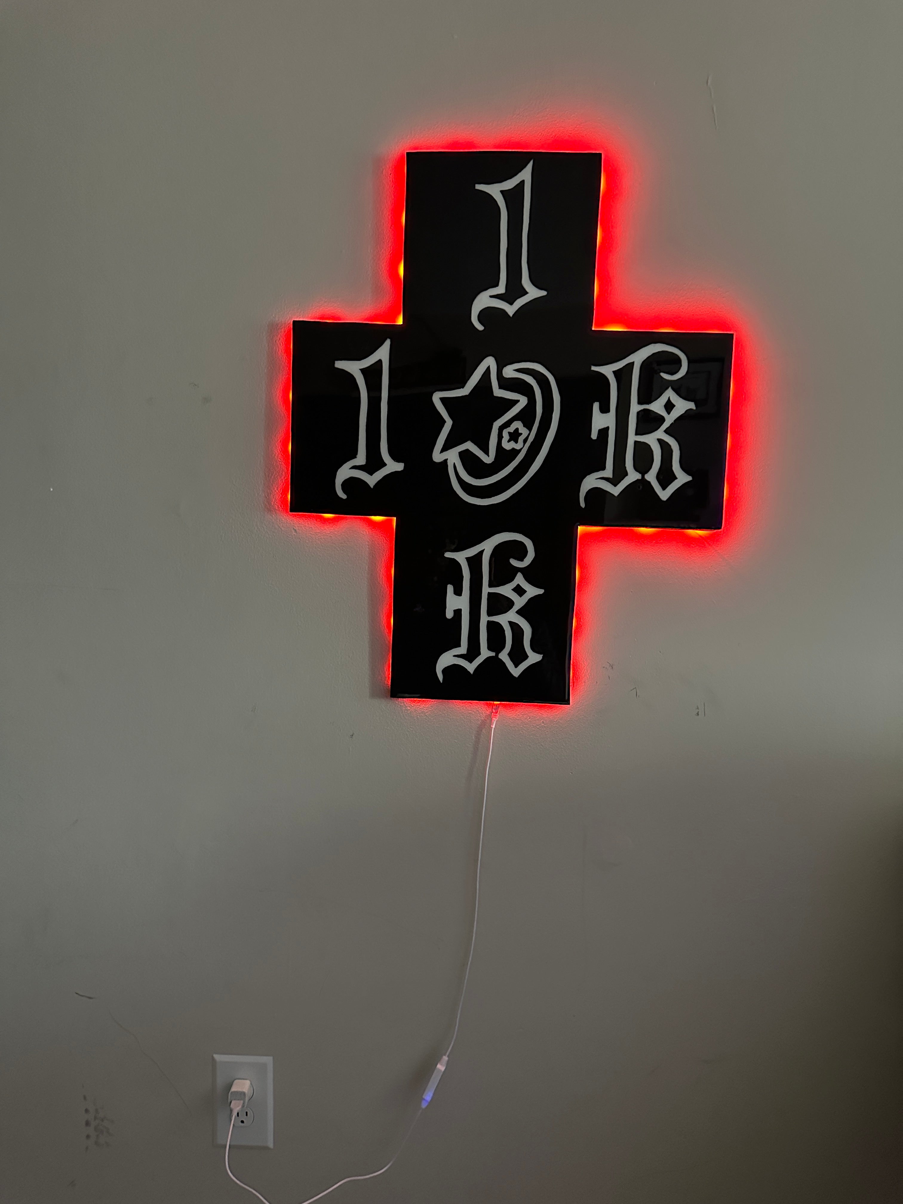 In “1OK” We Trust Wall Art (Black/White)