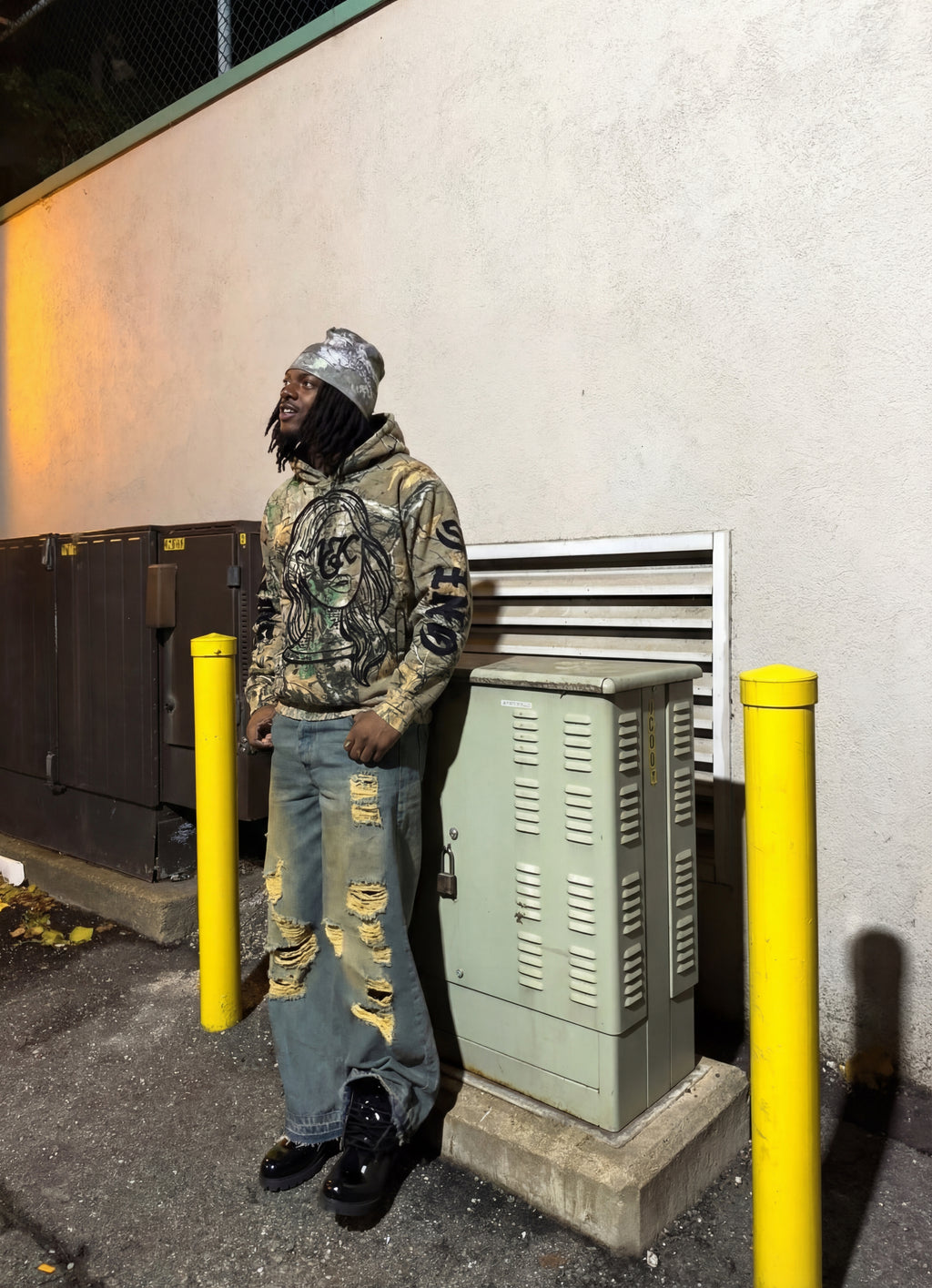 “1OK” Iconic Muse Hoodie (Camo/Black)