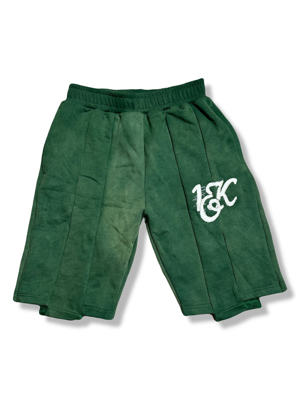 1OK Uniform Shorts — Green Acid Wash