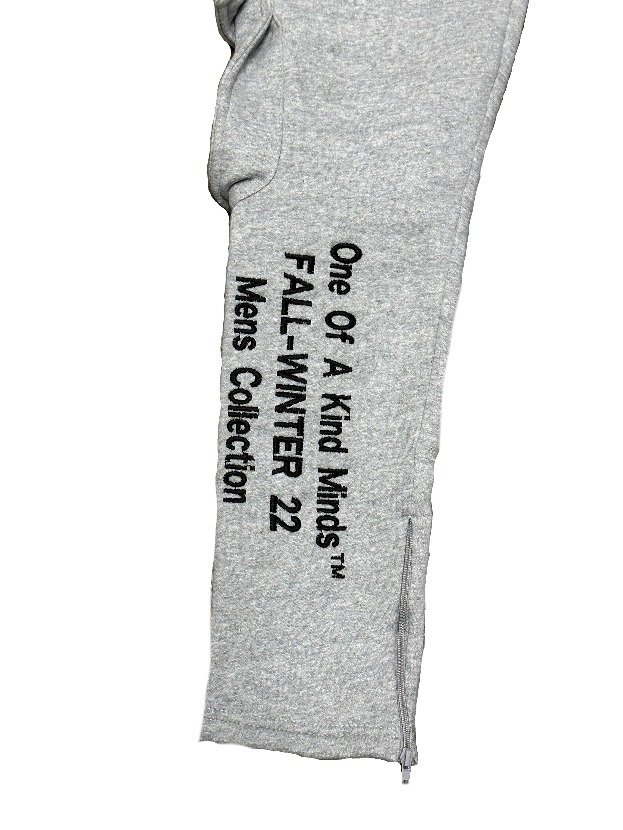 "1OK" Cargo Joggers (Heather Grey/ Black)