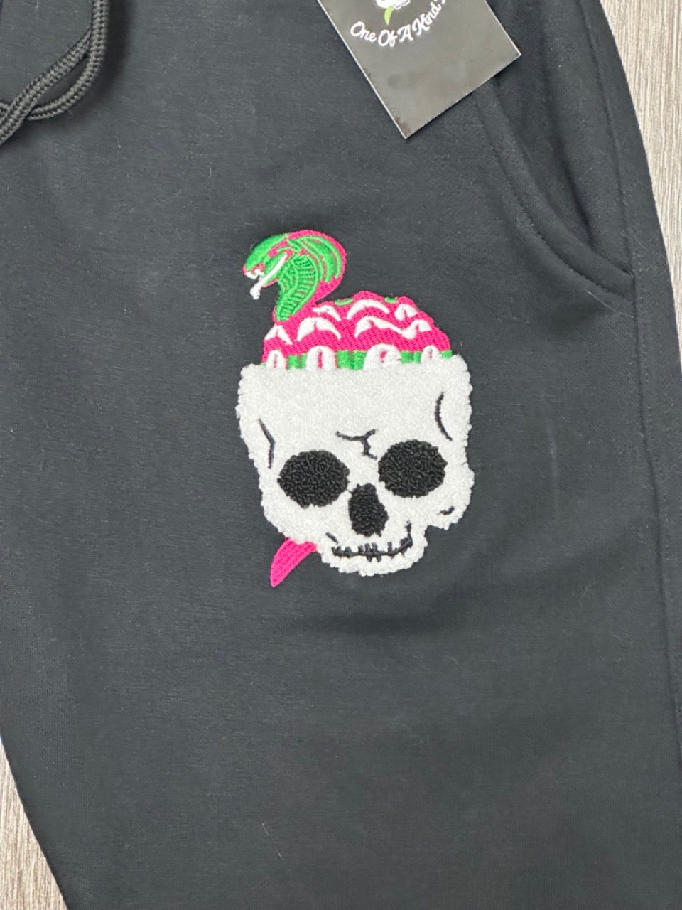 Snake Brain Joggers (Black)