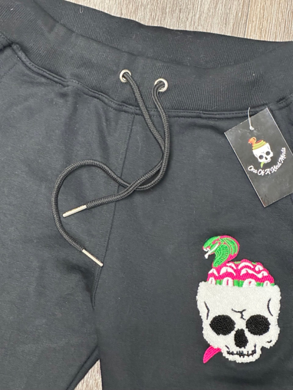 Snake Brain Joggers (Black)