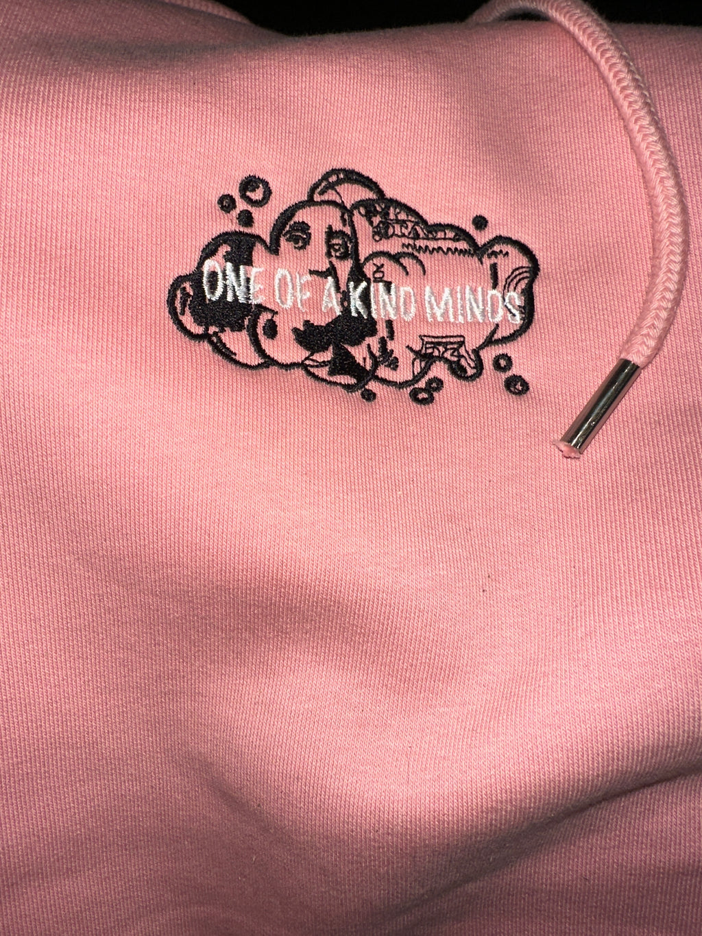 "1OK" Money Cloud Hoodie (Pink/Black/White)