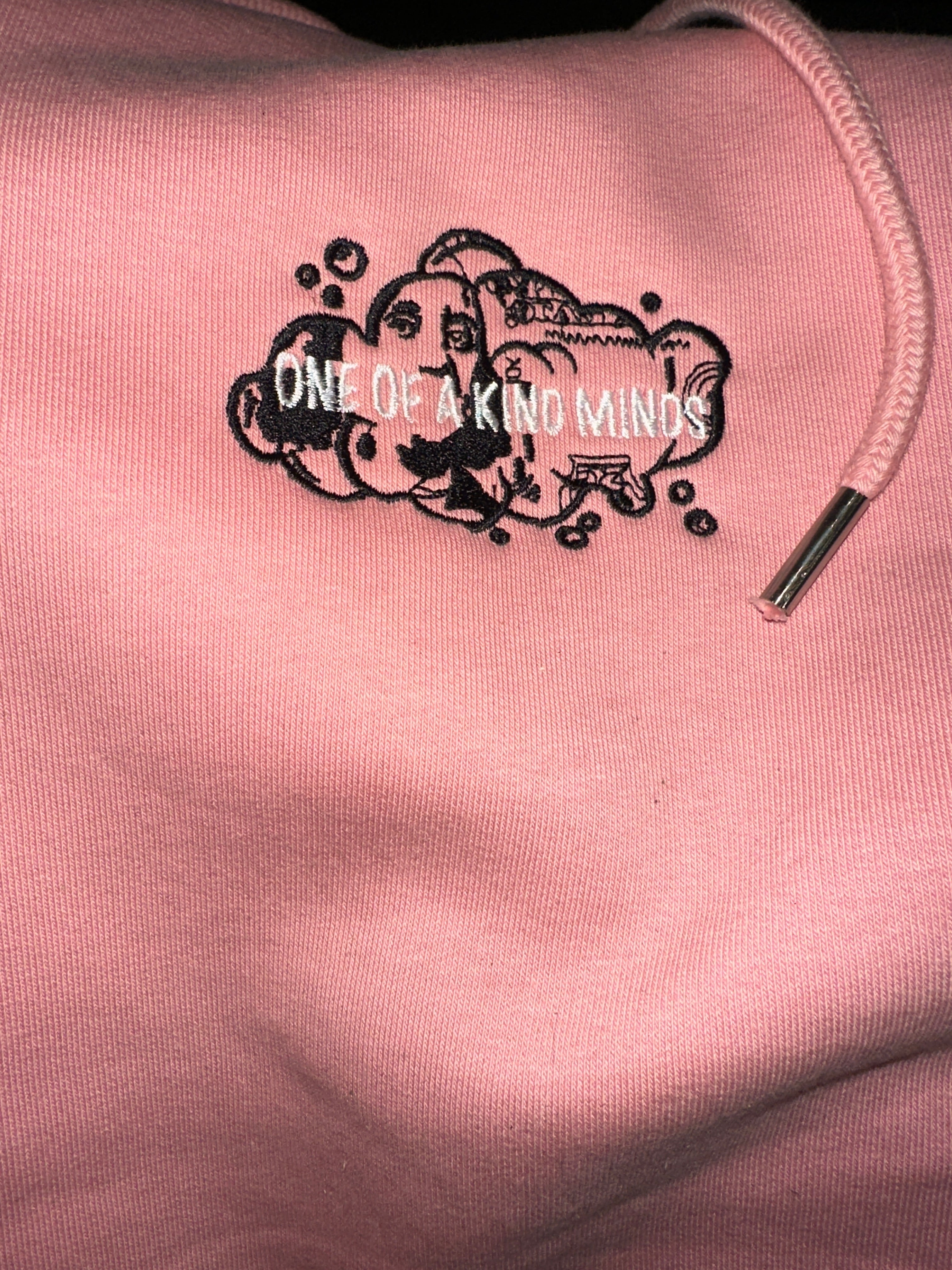 "1OK" Money Cloud Hoodie (Pink/Black/White)