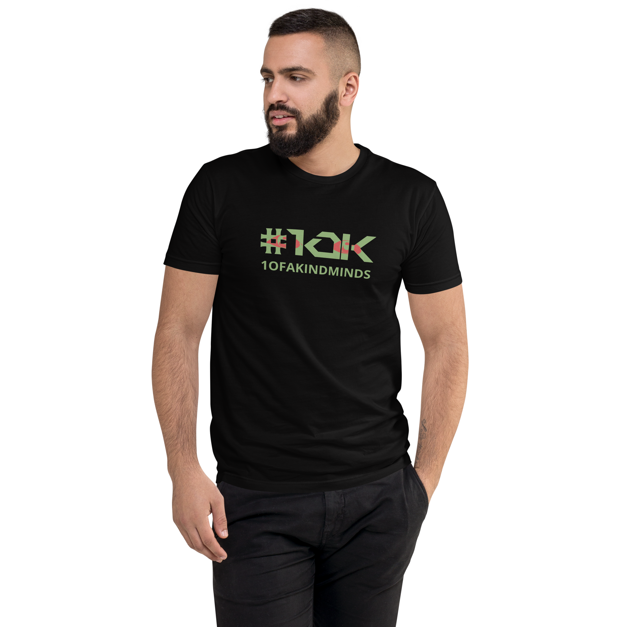 "1OK" Vision T-Shirt (Black/Green/Red)