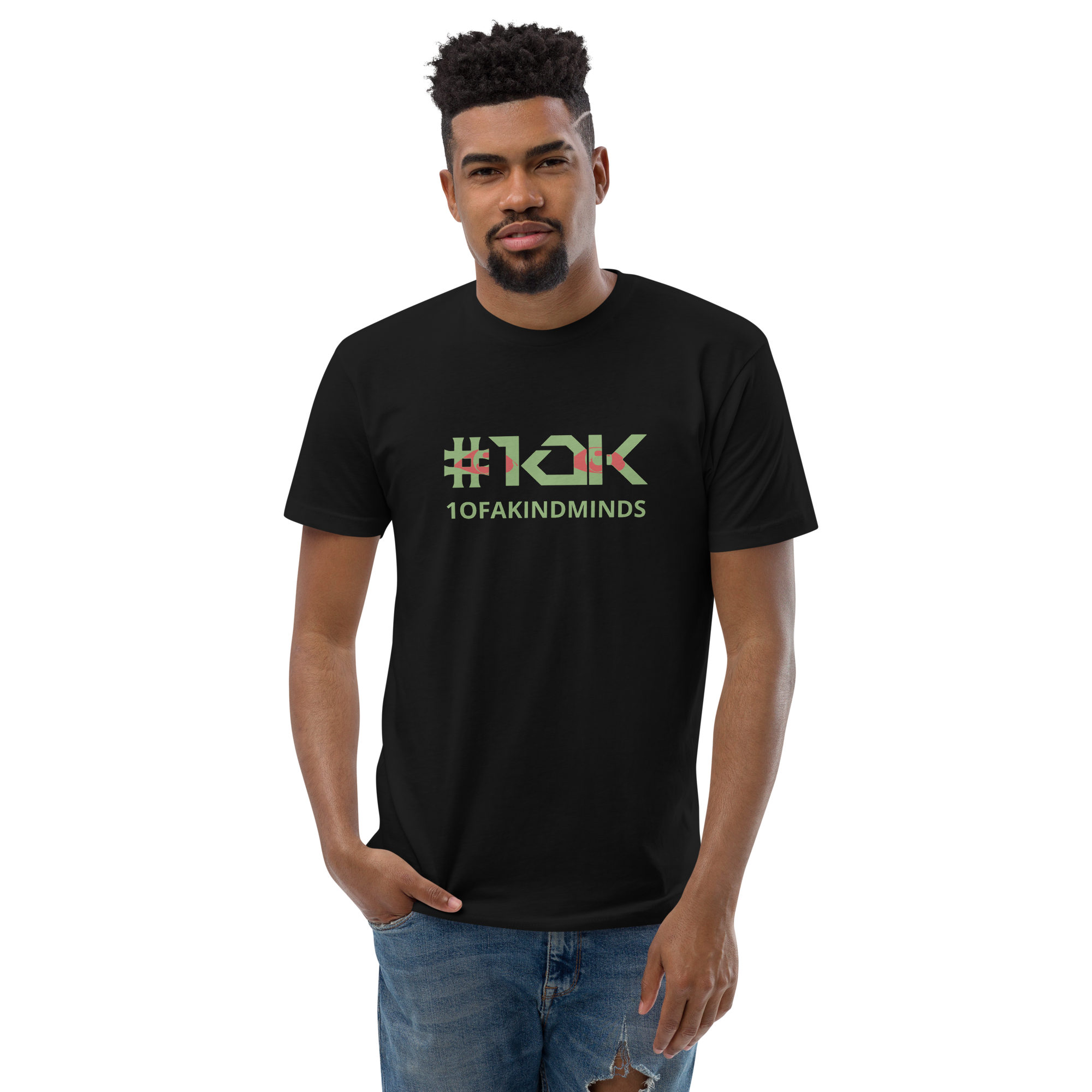 "1OK" Vision T-Shirt (Black/Green/Red)