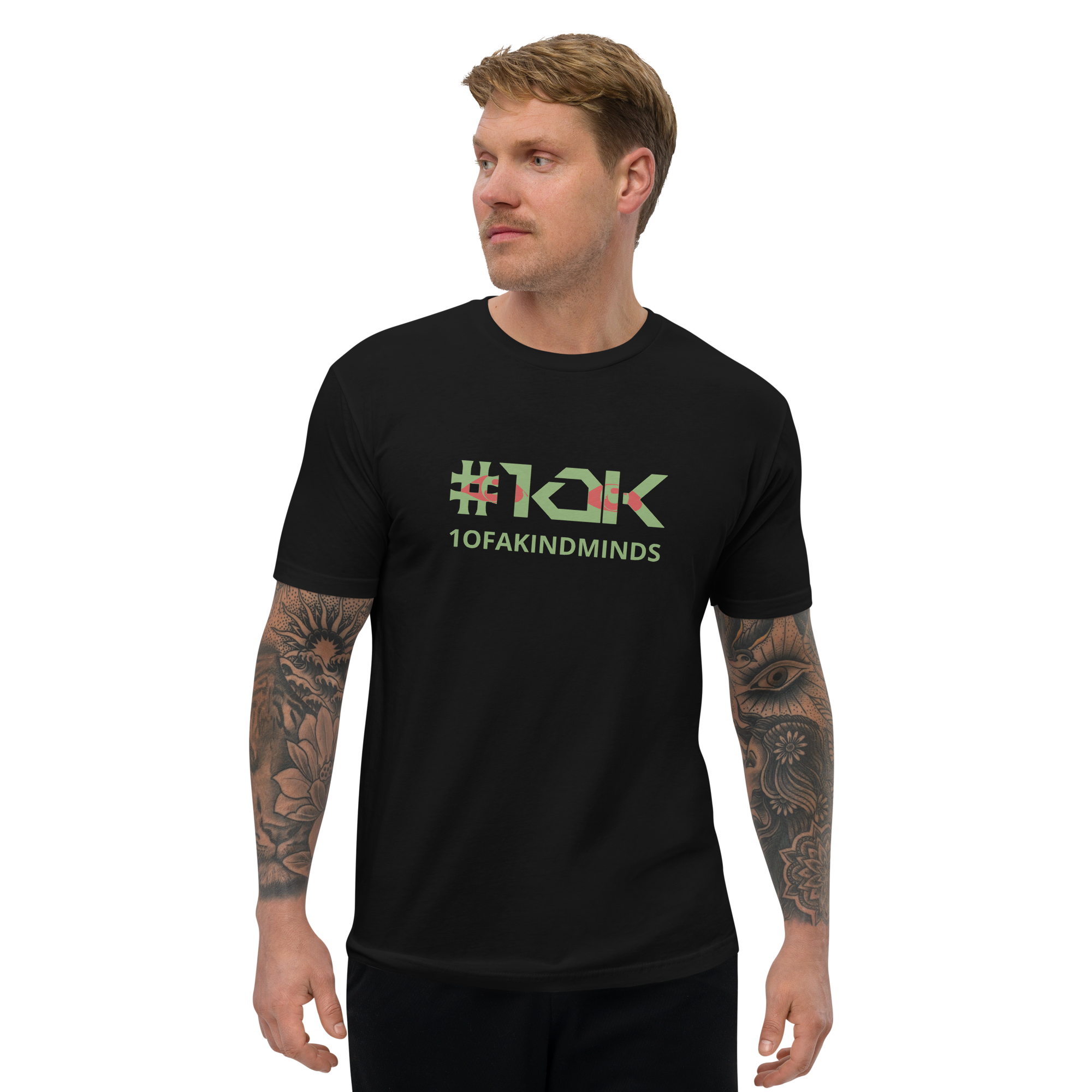 "1OK" Vision T-Shirt (Black/Green/Red)
