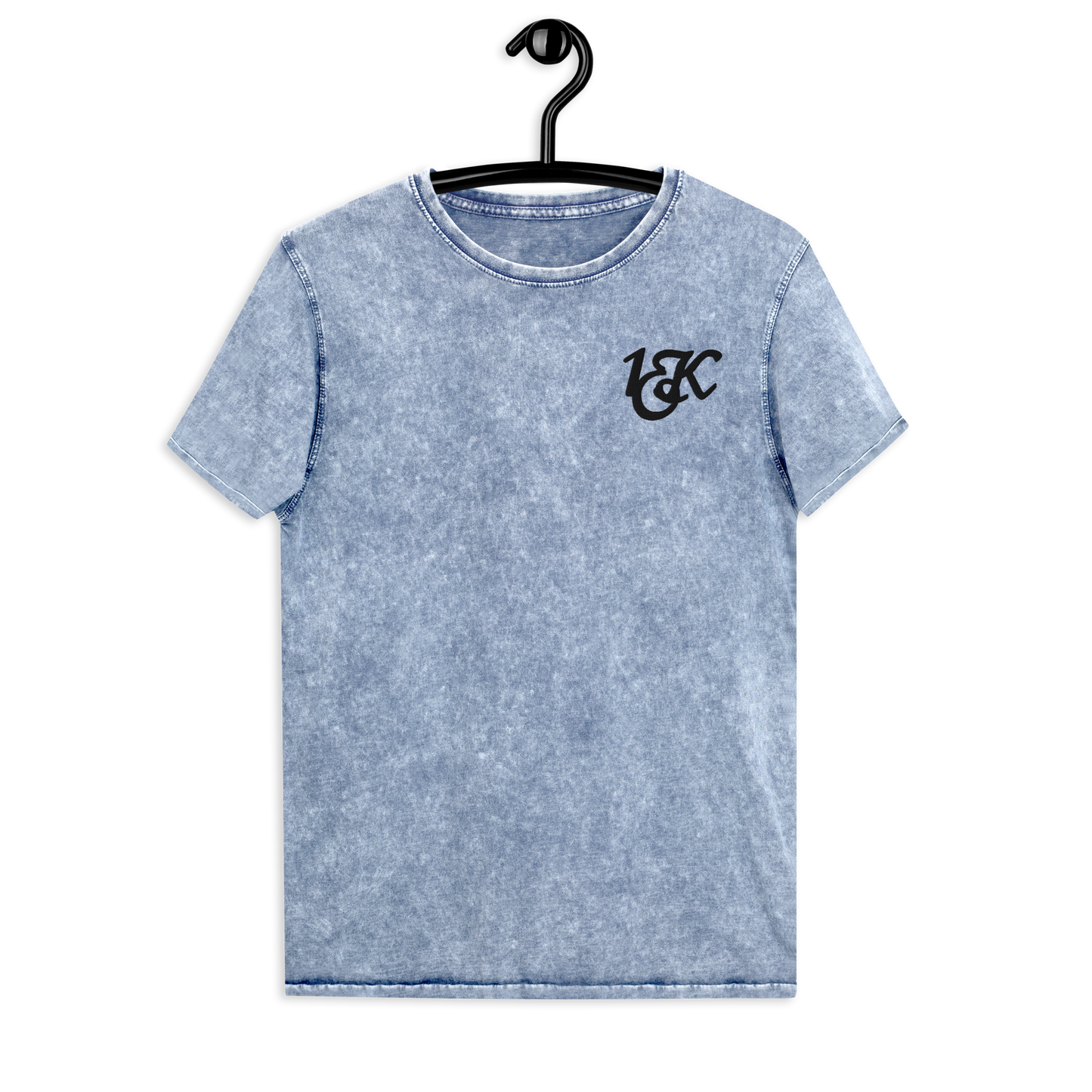 "1OK" Denim T-Shirt (Blue/Black)