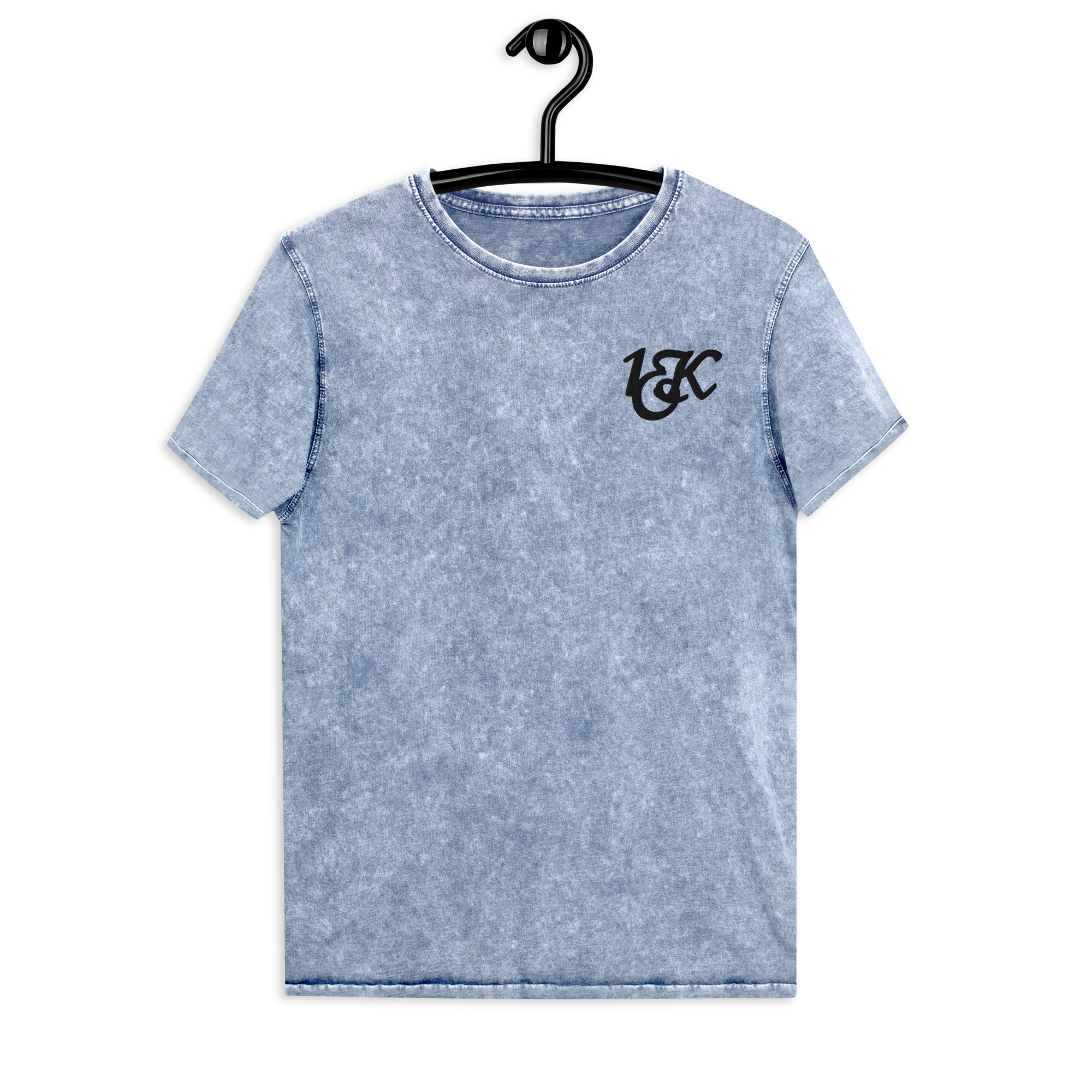 "1OK" Denim T-Shirt (Blue/Black)