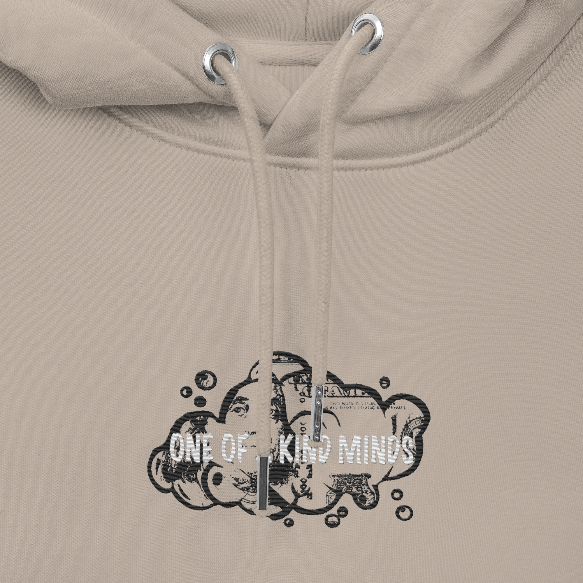 "1OK" Money Cloud Hoodie (Tan/Black/White)