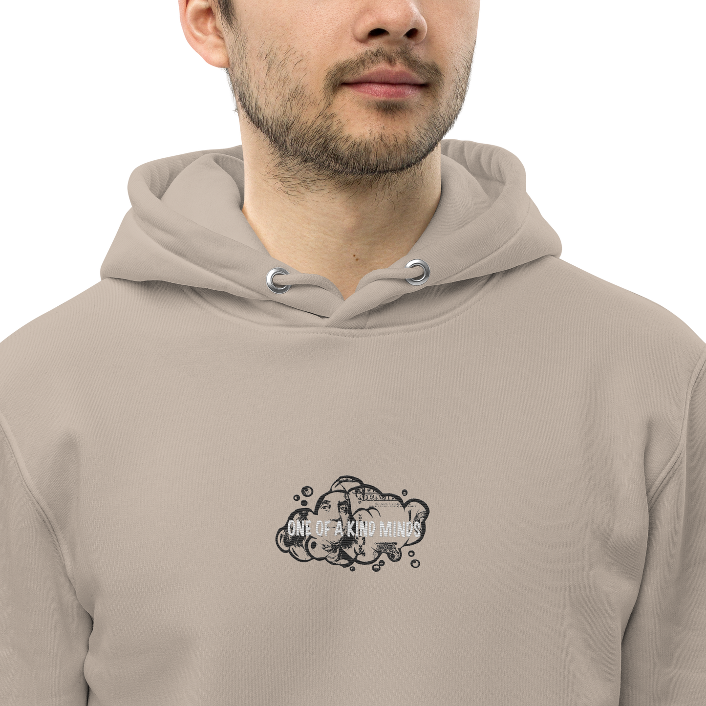 "1OK" Money Cloud Hoodie (Tan/Black/White)