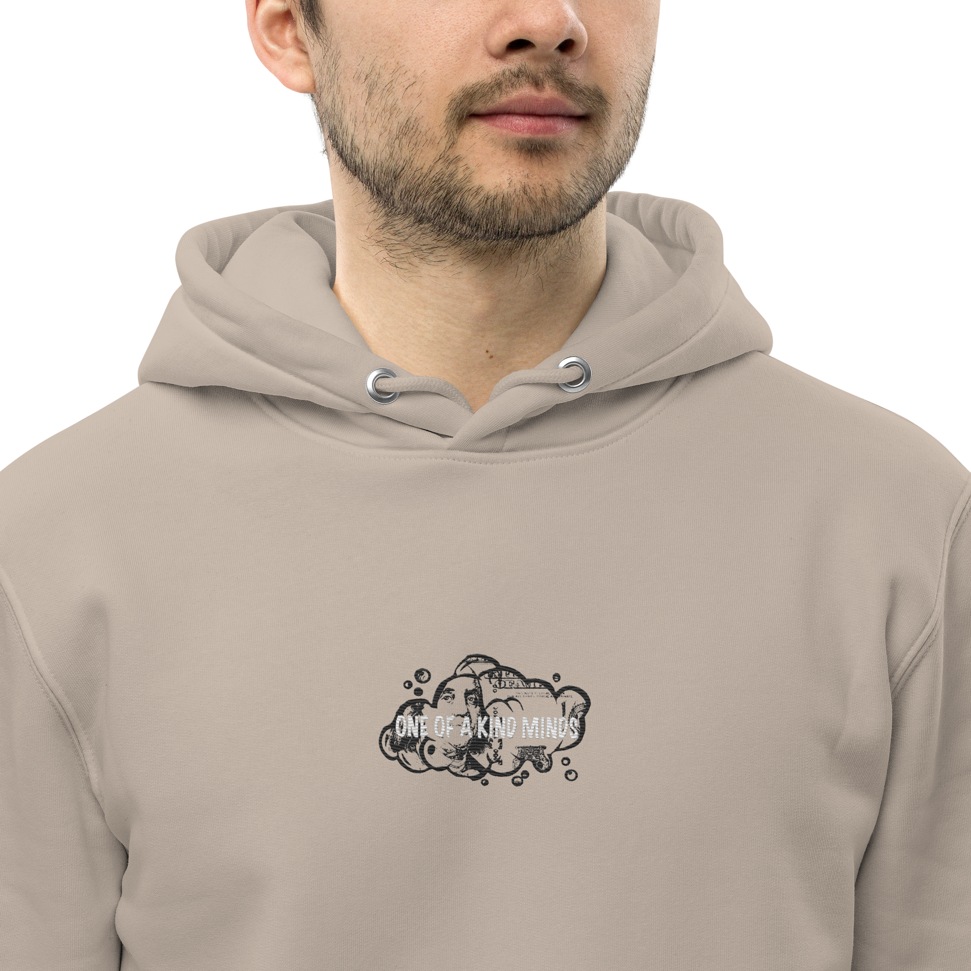 "1OK" Money Cloud Hoodie (Tan/Black/White)