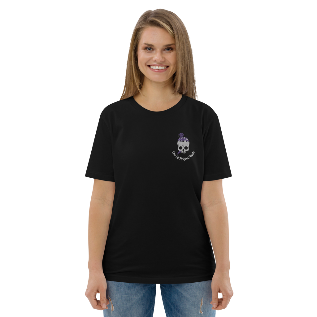 "1OK" Snake Brain T-Shirt  (Black/White/Purple)