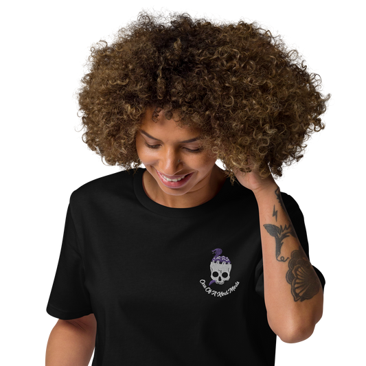 "1OK" Snake Brain T-Shirt  (Black/White/Purple)