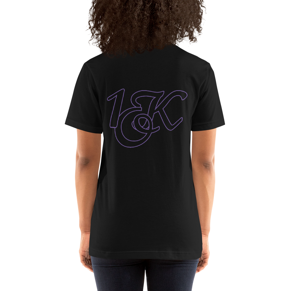 "1OK" Snake Brain T-Shirt  (Black/White/Purple)