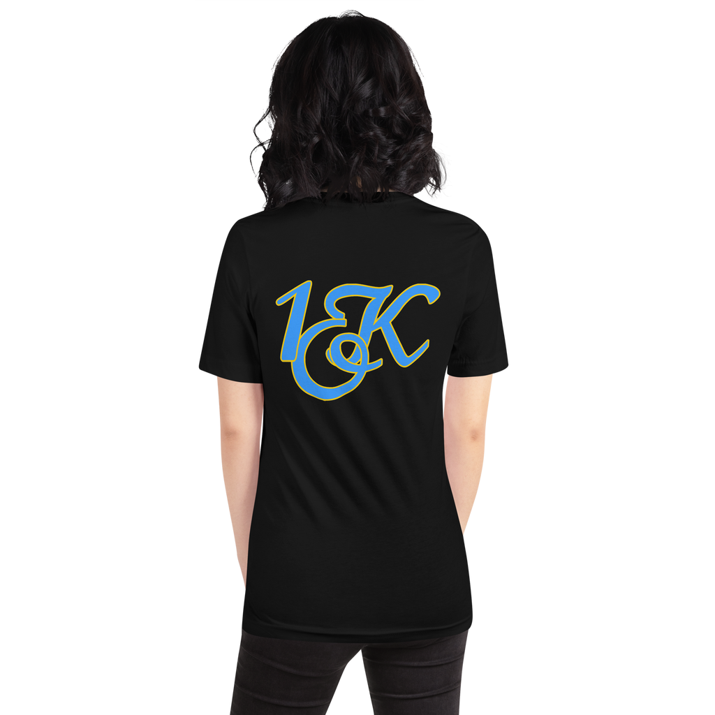 One Of A Kind Minds Unisex T-Shirt (Turquoise /Yellow)