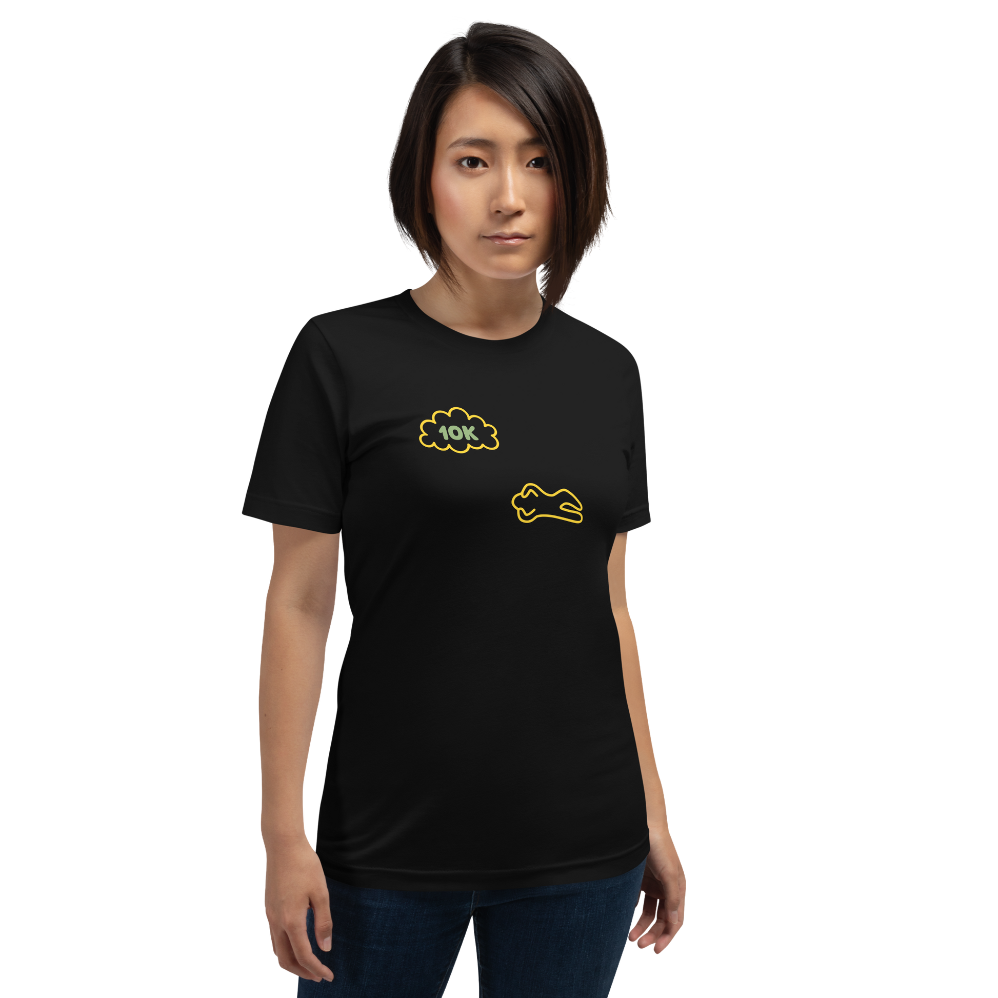 "1OK" Dream State Shirt (Black/Yellow/Green)