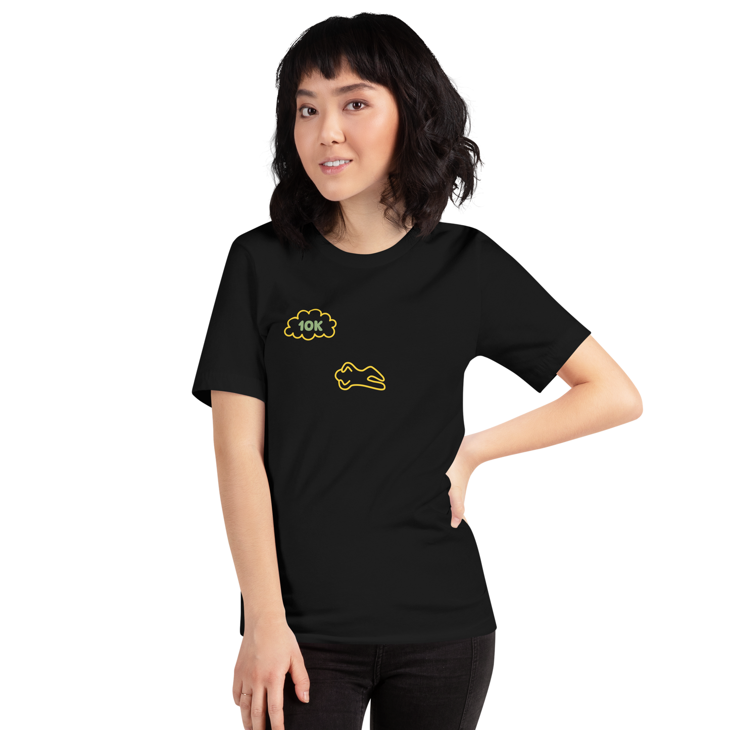 "1OK" Dream State Shirt (Black/Yellow/Green)