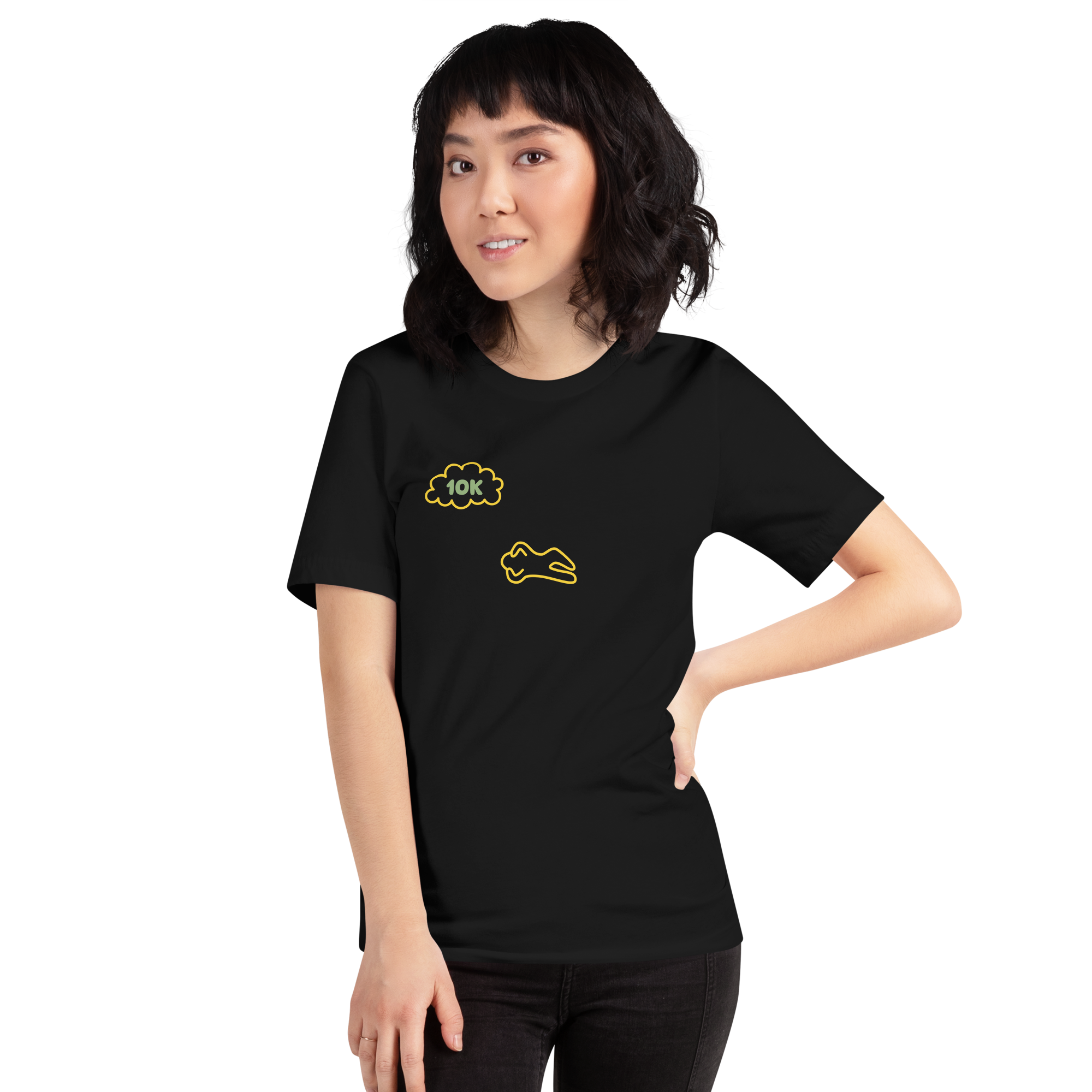 "1OK" Dream State Shirt (Black/Yellow/Green)