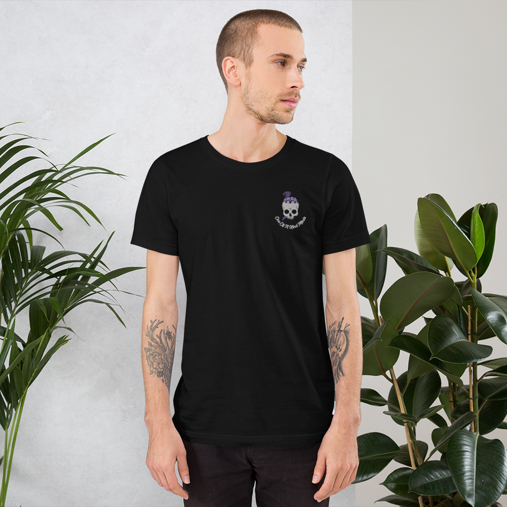 "1OK" Snake Brain T-Shirt  (Black/White/Purple)